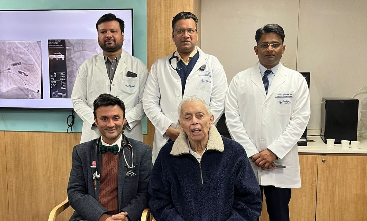 India’s First Double Micra Pacemaker Implant in an 88-Year-Old at Paras Health Gurugram