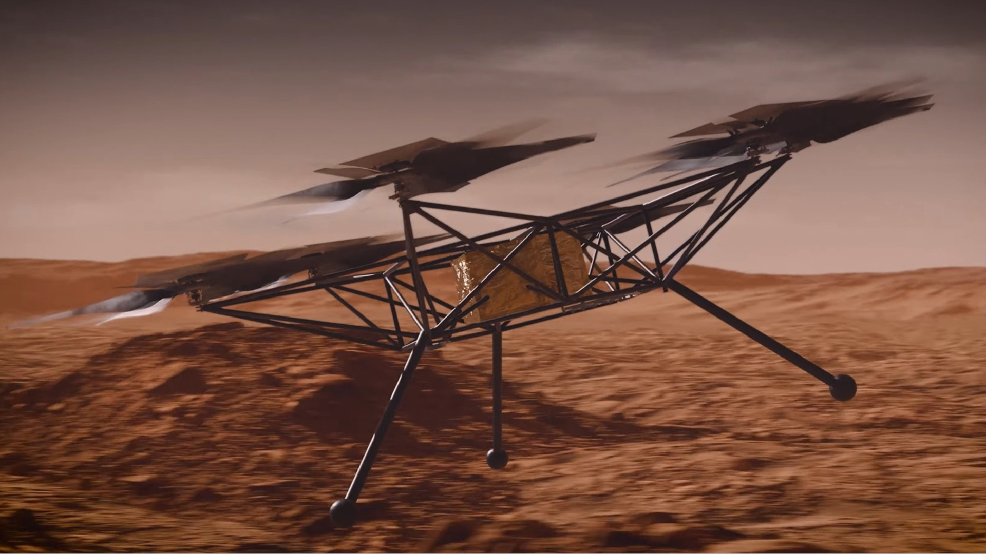 Mars Chopper: NASA Unveils Concept for New Mars Helicopter