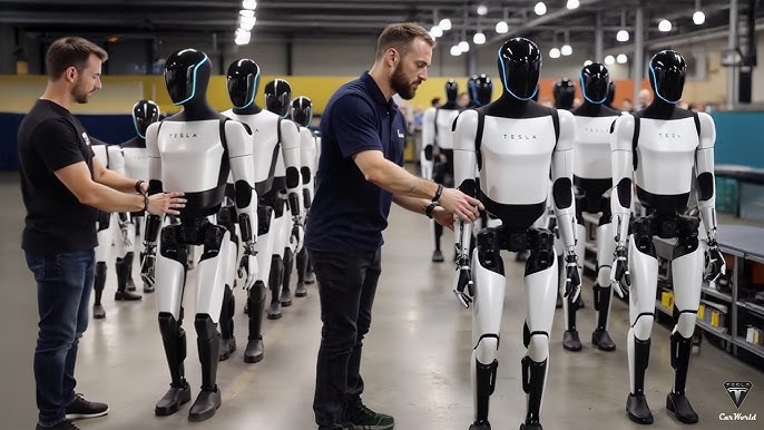 Tesla Plans to Produce 10,000 Humanoid Robots in 2025